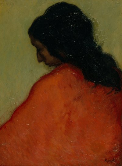 Profile of a Gypsy by Isidre Nonell